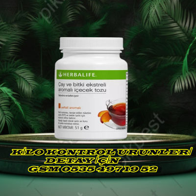 HERBALİFE ŞEFTALİ AROMALI ÇAY 