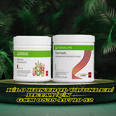 HERBALİFE LİF İÇERİKLİ ÜRÜNLER HEARTWELL MULTİ FİBER 