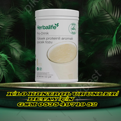 HERBALİFE PRO DRİNK PROTEİN TAKFİYESİ 0535 497 19 52