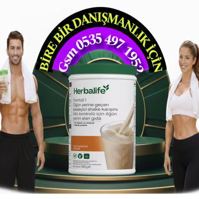 HERBALİFE ÜRÜNLERİ TUZLU KARAMEL SHAKE 