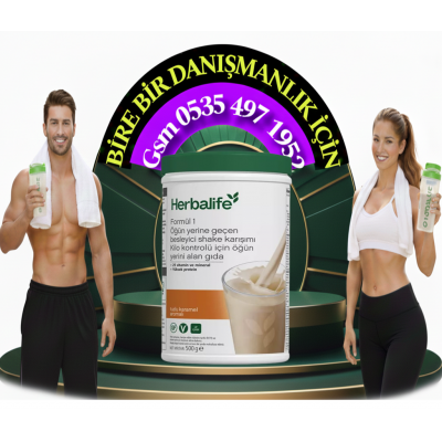 HERBALİFE ÜRÜNLERİ TUZLU KARAMEL SHAKE 